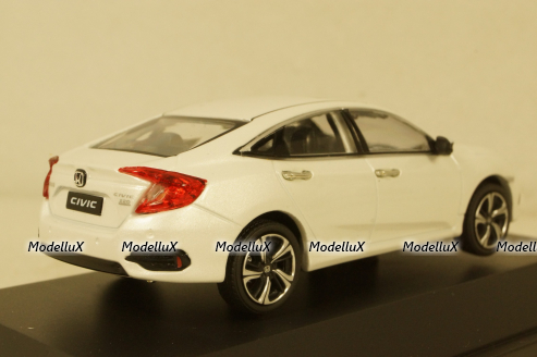 Honda Civic 10, White, Paudi 1:43