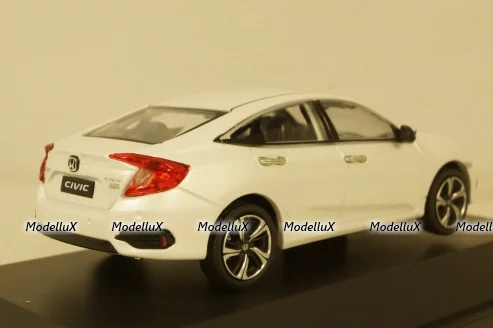 Honda Civic 10, White, Paudi 1:43