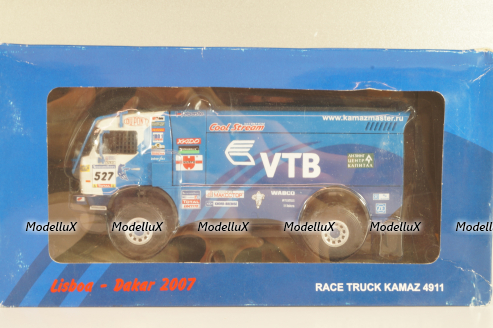 Камаз-4911 race truck #527 Lisboa-Dakar 2007, Eligor 1:43