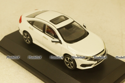 Honda Civic 10, White, Paudi 1:43