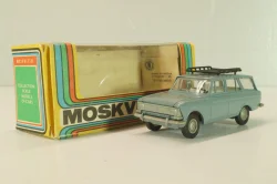 Москвич-427, с багажником, январь 93г., серый, Тантал/Радон 1:43