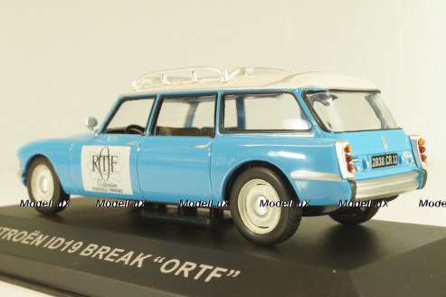 Citroen ID 19 Break "ORTF", blue, Altaya 1:43 Уценка!