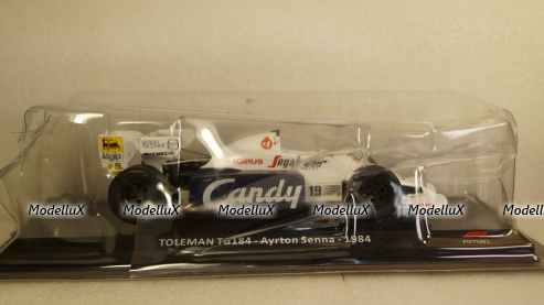 Toleman TG184  Ayrton Senna 1984, LE GRANDI FORMULA 1 №13, 1:24