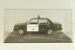 Seat 131 Supermirafiori, Guardia Civil 1979, Police,  green/white, Altaya 1:43 Уценка!