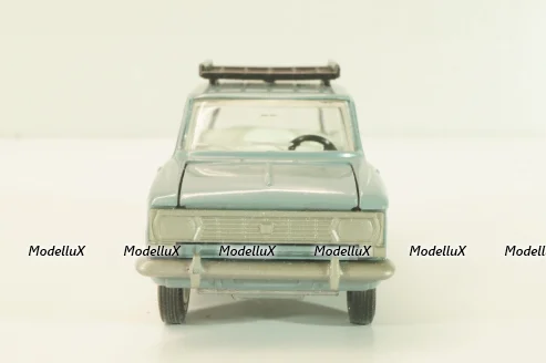 Москвич-427, с багажником, январь 93г., серый, Тантал/Радон 1:43
