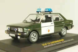 Seat 131 Supermirafiori, Guardia Civil 1979, Police,  green/white, Altaya 1:43 Уценка!