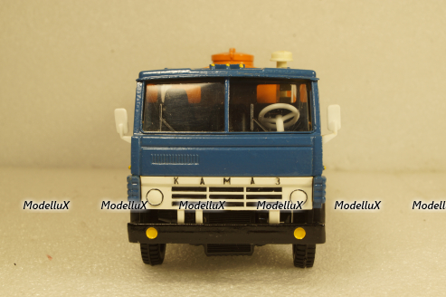 Камаз-53212, молоковоз, синий/оранжевый, Арек 1:43