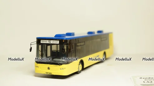 Камаз-53212, молоковоз, синий/оранжевый, Арек 1:43
