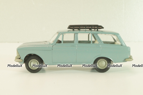 Москвич-427, с багажником, январь 93г., серый, Тантал/Радон 1:43