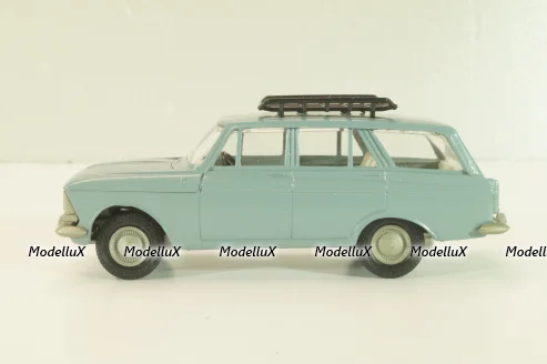 Москвич-427, с багажником, январь 93г., серый, Тантал/Радон 1:43