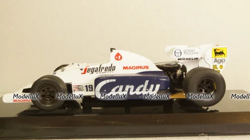 Toleman TG184  Ayrton Senna 1984, LE GRANDI FORMULA 1 №13, 1:24