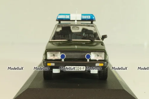 Seat 131 Supermirafiori, Guardia Civil 1979, Police,  green/white, Altaya 1:43 Уценка!