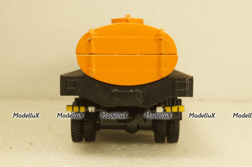 Камаз-53212, молоковоз, синий/оранжевый, Арек 1:43