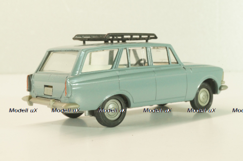 Москвич-427, с багажником, январь 93г., серый, Тантал/Радон 1:43