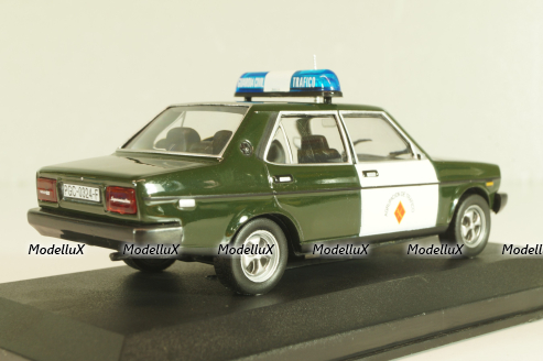 Seat 131 Supermirafiori, Guardia Civil 1979, Police,  green/white, Altaya 1:43 Уценка!