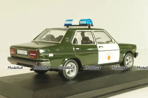 Seat 131 Supermirafiori, Guardia Civil 1979, Police,  green/white, Altaya 1:43 Уценка!