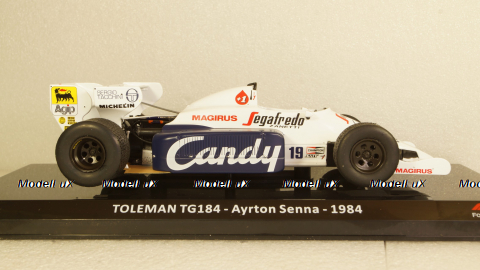 Toleman TG184  Ayrton Senna 1984, LE GRANDI FORMULA 1 №13, 1:24