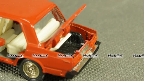 Камаз-53212, молоковоз, синий/оранжевый, Арек 1:43