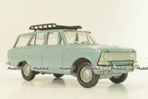 Москвич-427, с багажником, январь 93г., серый, Тантал/Радон 1:43