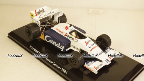 Toleman TG184  Ayrton Senna 1984, LE GRANDI FORMULA 1 №13, 1:24