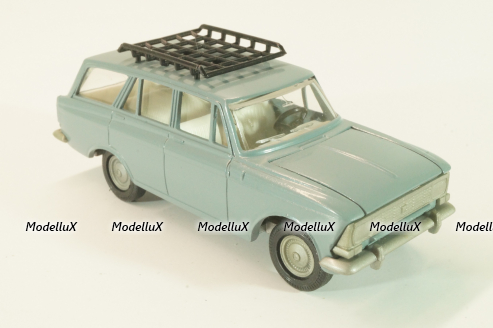 Москвич-427, с багажником, январь 93г., серый, Тантал/Радон 1:43