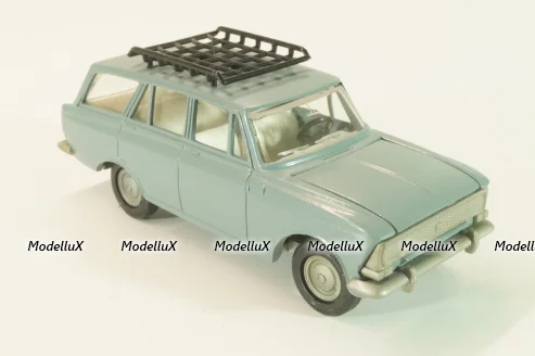Москвич-427, с багажником, январь 93г., серый, Тантал/Радон 1:43