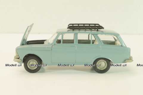 Москвич-427, с багажником, январь 93г., серый, Тантал/Радон 1:43