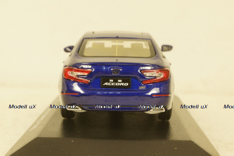 Honda Accord 10 2017, Blue, Paudi 1:43