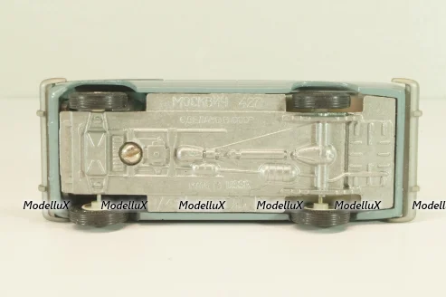 Москвич-427, с багажником, январь 93г., серый, Тантал/Радон 1:43