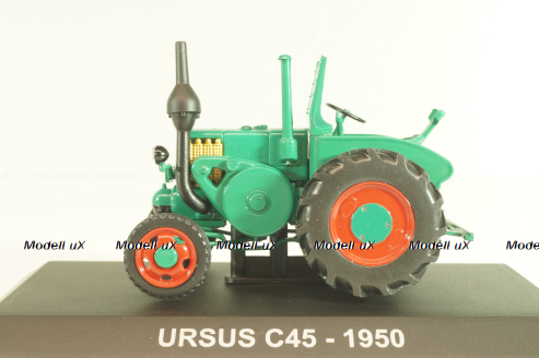 URSUS C45 1950, green, Kuktowe Traktory #24, Hachette 1:43