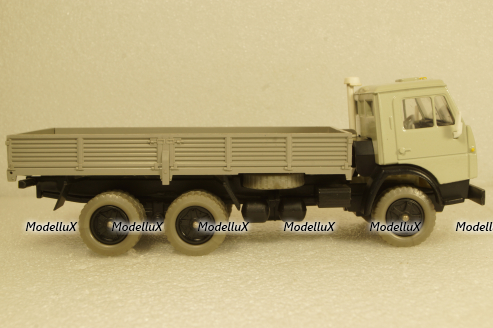 Камаз-5320 бортовой, серый, Арек 1:43