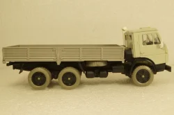 Камаз-5320 бортовой, серый, Арек 1:43