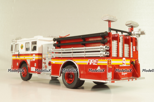 Seagrave Marauder II fire pump appliance, New York Fire Department 2003, Altaya 1:43