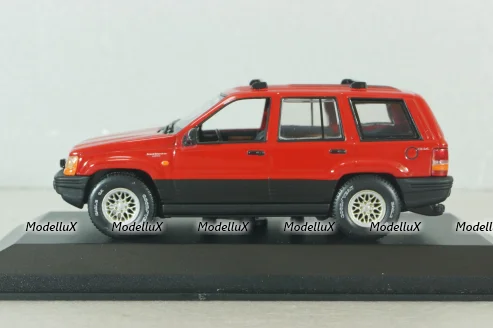 Jeep Grand Cherokee, red, 430149662, Minichamps 1:43