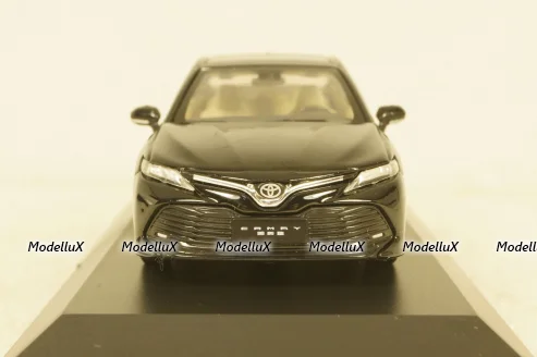 Toyota Camry 2018 8-generation, Black, Paudi 1:43