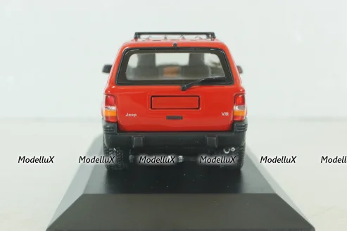 Jeep Grand Cherokee, red, 430149662, Minichamps 1:43