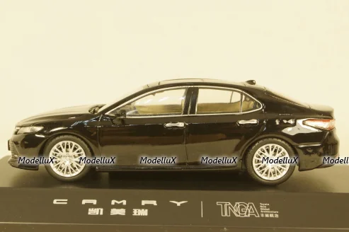 Toyota Camry 2018 8-generation, Black, Paudi 1:43