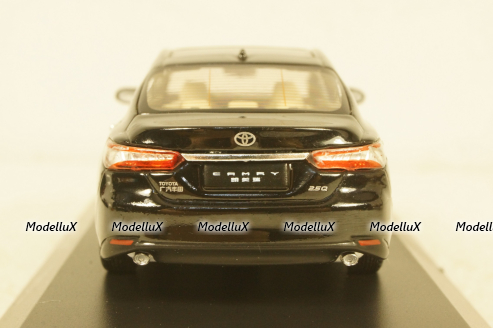 Toyota Camry 2018 8-generation, Black, Paudi 1:43