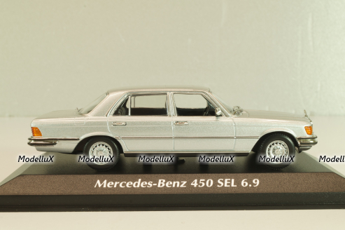 Mercedes-Benz 450 SEL 6.9 (W116) 1972, silver, 940039200, Maxichamps 1:43