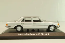 Mercedes-Benz 450 SEL 6.9 (W116) 1972, silver, 940039200, Maxichamps 1:43