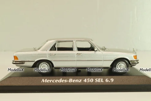 Mercedes-Benz 450 SEL 6.9 (W116) 1972, silver, 940039200, Maxichamps 1:43