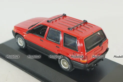 Jeep Grand Cherokee, red, 430149662, Minichamps 1:43