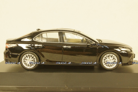 Toyota Camry 2018 8-generation, Black, Paudi 1:43
