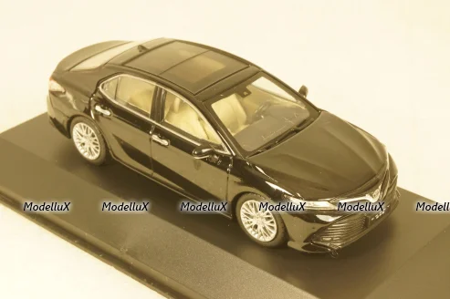 Toyota Camry 2018 8-generation, Black, Paudi 1:43