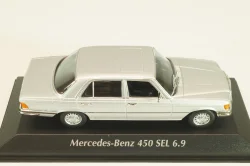 Mercedes-Benz 450 SEL 6.9 (W116) 1972, silver, 940039200, Maxichamps 1:43