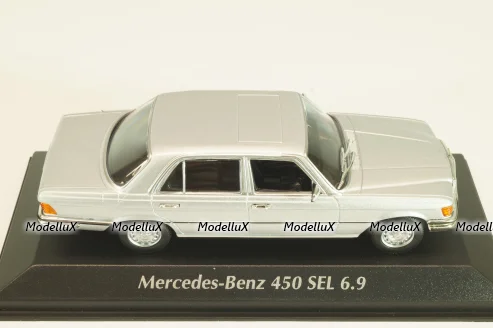 Mercedes-Benz 450 SEL 6.9 (W116) 1972, silver, 940039200, Maxichamps 1:43