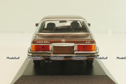 Mercedes-Benz 450 SEL 6.9 (W116) 1972, brown metallic, 940039201, Maxichamps 1:43
