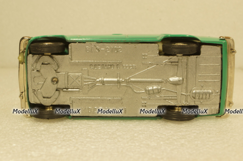 Ваз-2102, А11, зеленый, Тантал/Радон  1:43