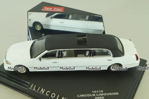Lincoln Town Car Limousine 2000, white, 10110, Sun Star 1:43 Уценка!