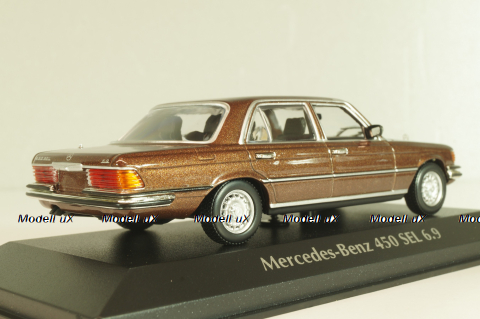 Mercedes-Benz 450 SEL 6.9 (W116) 1972, brown metallic, 940039201, Maxichamps 1:43